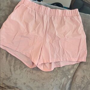Mono B High Waist Pink Women's Shorts